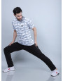 SELECT REGULAR PRINT ROUNDNECK T-SHIRT IN SKYBLUE FOR MEN