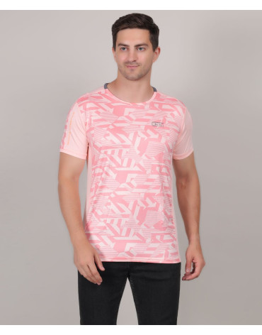 SELECT GYMFIT ROUNDNECK T-SHIRT PEACH FOR MEN