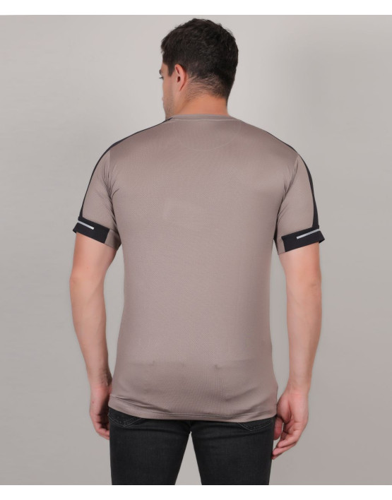 SELECT ACTIVE FIT ROUNDNECK T-SHIRT SILVER GREY FOR MEN