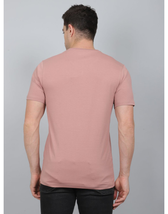 SELECT COTTON ROUNDNECK T-SHIRT CARROT FOR MEN