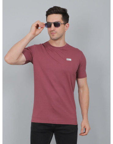 SELECT COTTON ROUNDNECK T-SHIRT PINK FOR MEN
