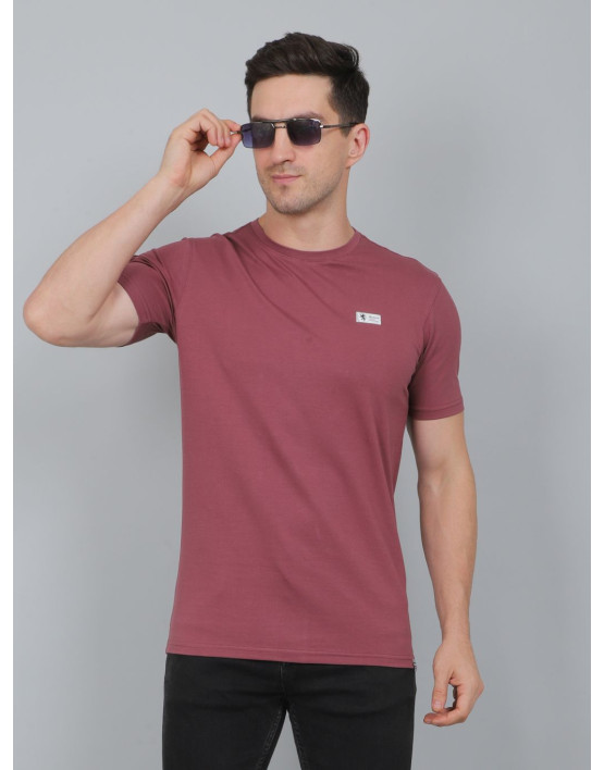 SELECT COTTON ROUNDNECK T-SHIRT PINK FOR MEN