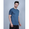 SELECT MILLANGE PRINT ROUNDNECK T-SHIRT NAVYBLUE FOR MEN