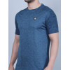 SELECT MILLANGE PRINT ROUNDNECK T-SHIRT NAVYBLUE FOR MEN