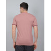 SELECT PRINT COTTON ROUNDNECK T-SHIRT CARROT FOR MEN