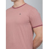 SELECT PRINT COTTON ROUNDNECK T-SHIRT CARROT FOR MEN