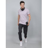 SELECT PRINT COTTON ROUNDNECK T-SHIRT PINK FOR MEN